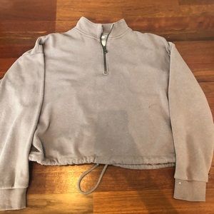 AE quarter zip sweater